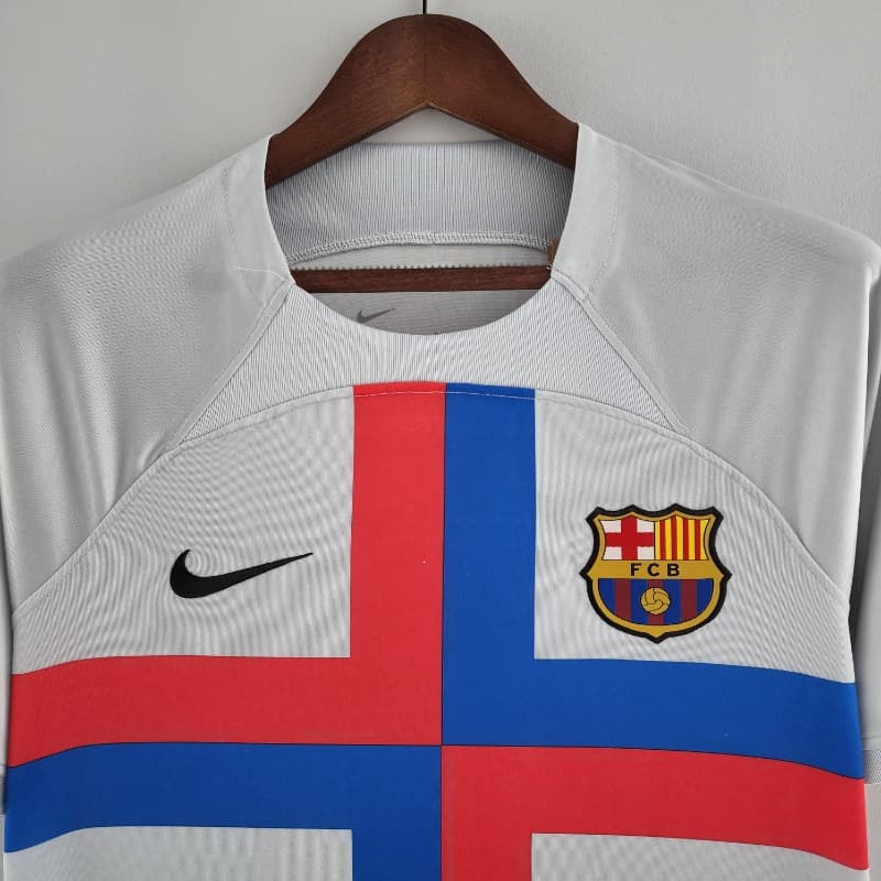 Camiseta Retro FC Barcelona Visitante (3ª) 2022-23
