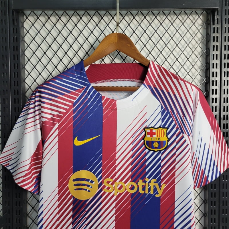 Camiseta Retro FC Barcelona Entrenamiento 2023-24