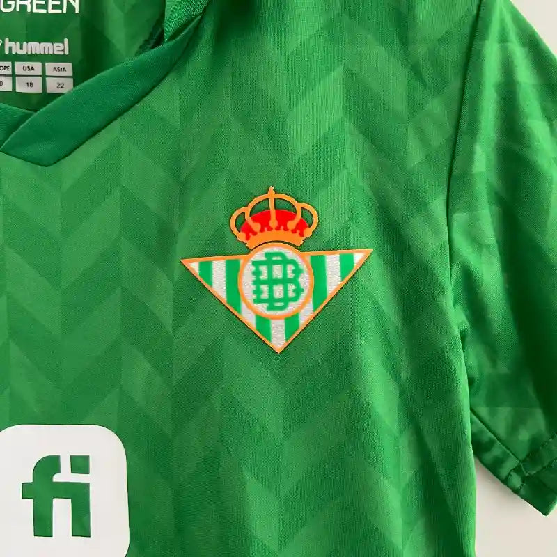 Retro Real Betis Football Kids Away Kit 2023-24
