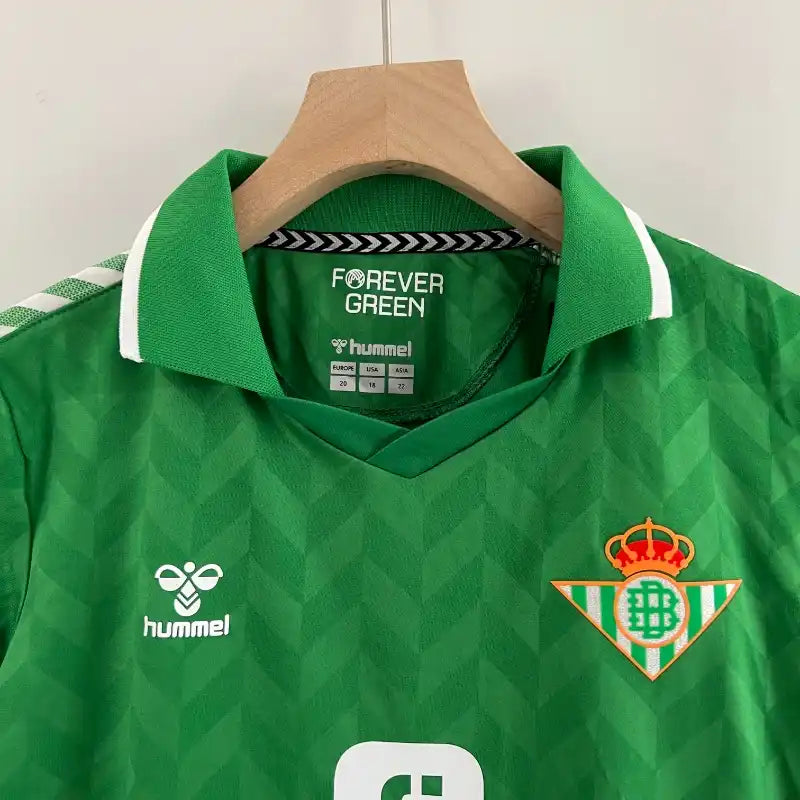 Retro Real Betis Football Kids Away Kit 2023-24