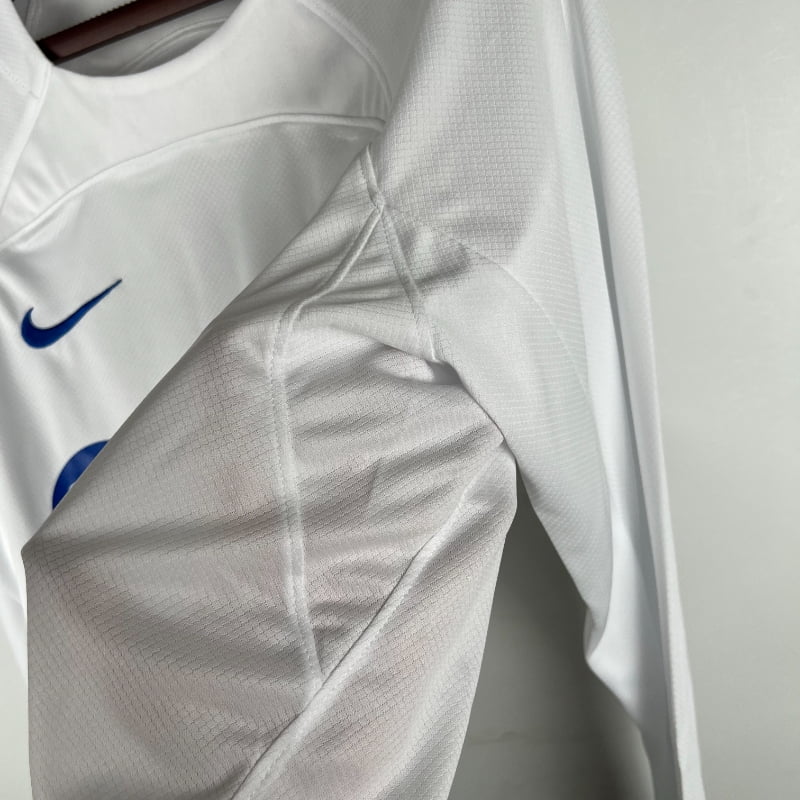 Camiseta Retro FC Barcelona Visitante Manga Larga 2023-24