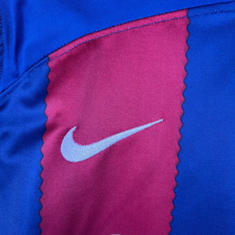 Camiseta Retro FC Barcelona Manga Larga 2023-24