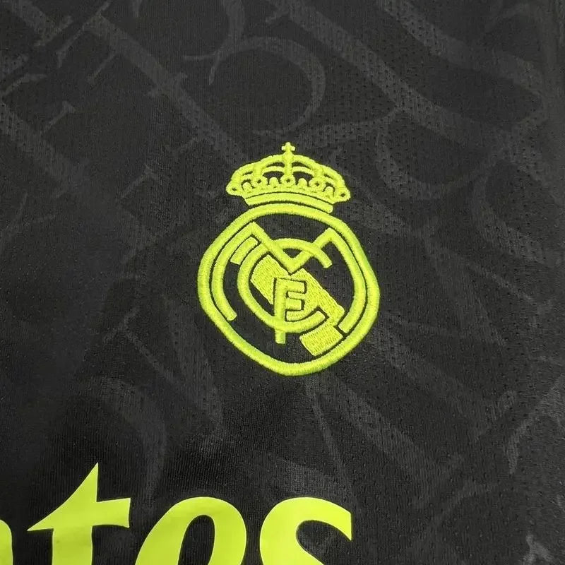 Camiseta Real Madrid Edición Especial Negra y Dorada 2024-25 - Fútbol Club Vintage