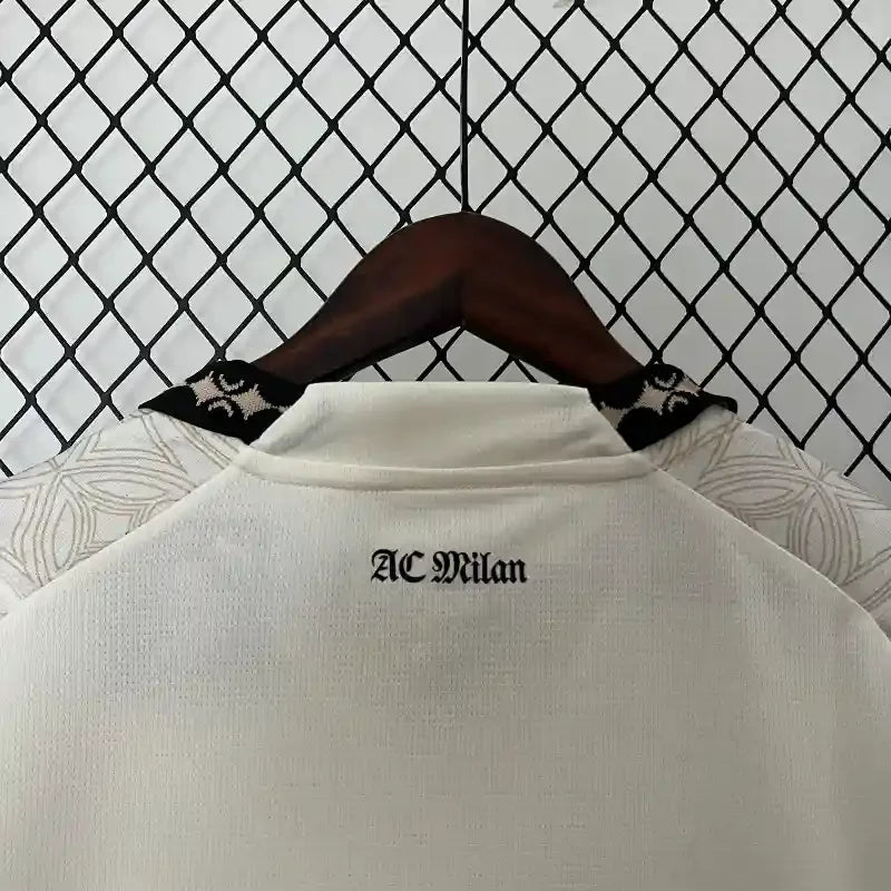 Camiseta Retro AC Milán Beige 2024-25 - Fútbol Club Vintage
