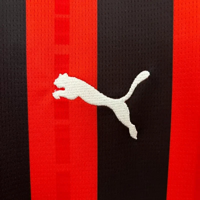 Camiseta Retro AC Milán Manga Larga 2024-25 - Fútbol Club Vintage
