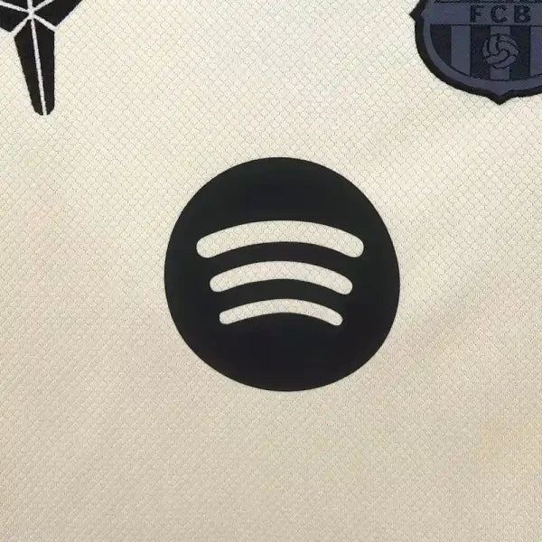 FC Barcelona Kids Away Beige Black Mamba 2025-26