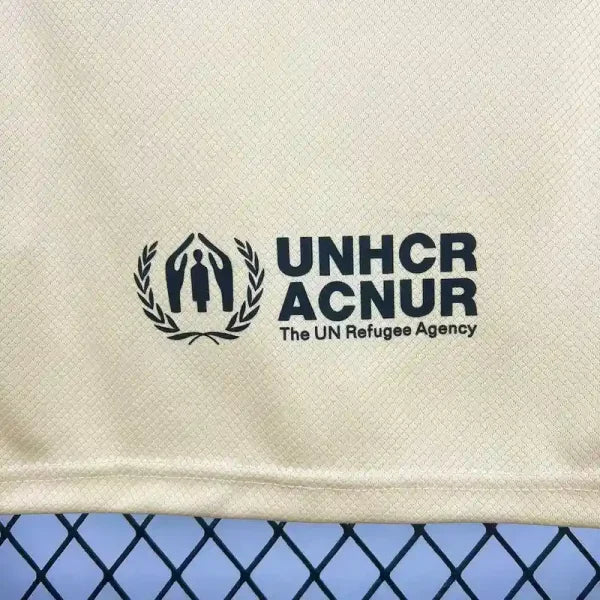 FC Barcelona Kids Away Beige Black Mamba 2025-26