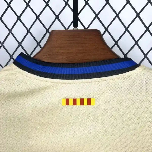 FC Barcelona Kids Away Beige Black Mamba 2025-26