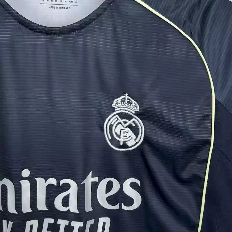 Real Madrid Away Long Sleeve Jersey 2025-26