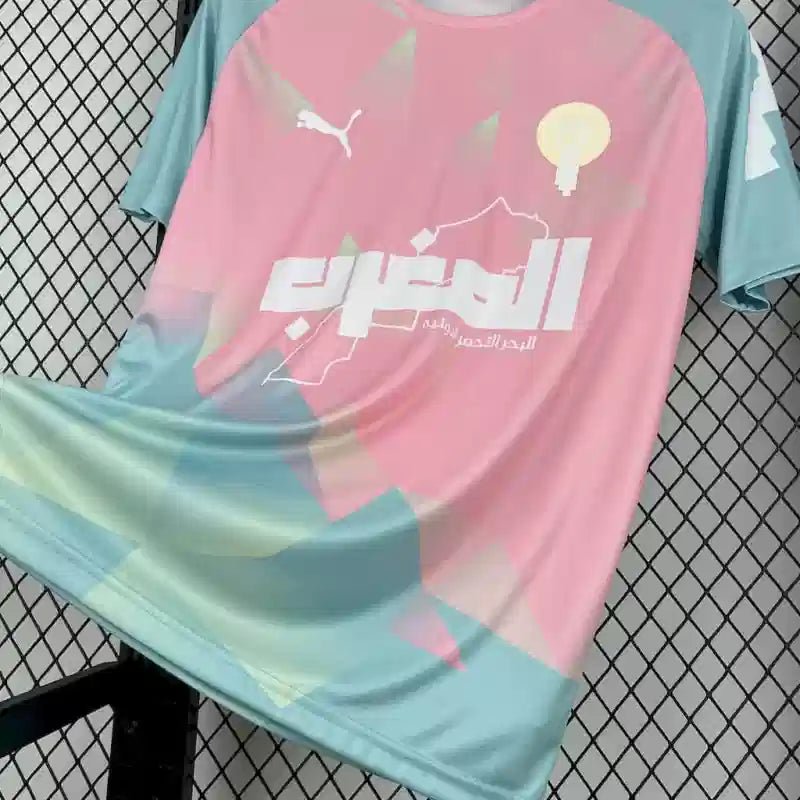 Maillot Maroc Édition Spéciale Rose 2025