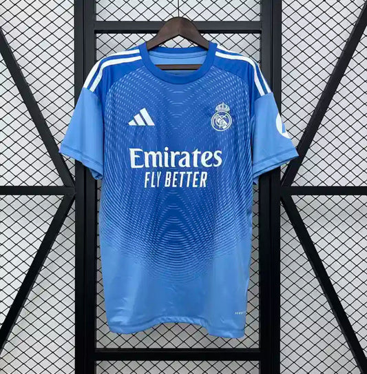 Camiseta Real Madrid Portero Azul 2025-26