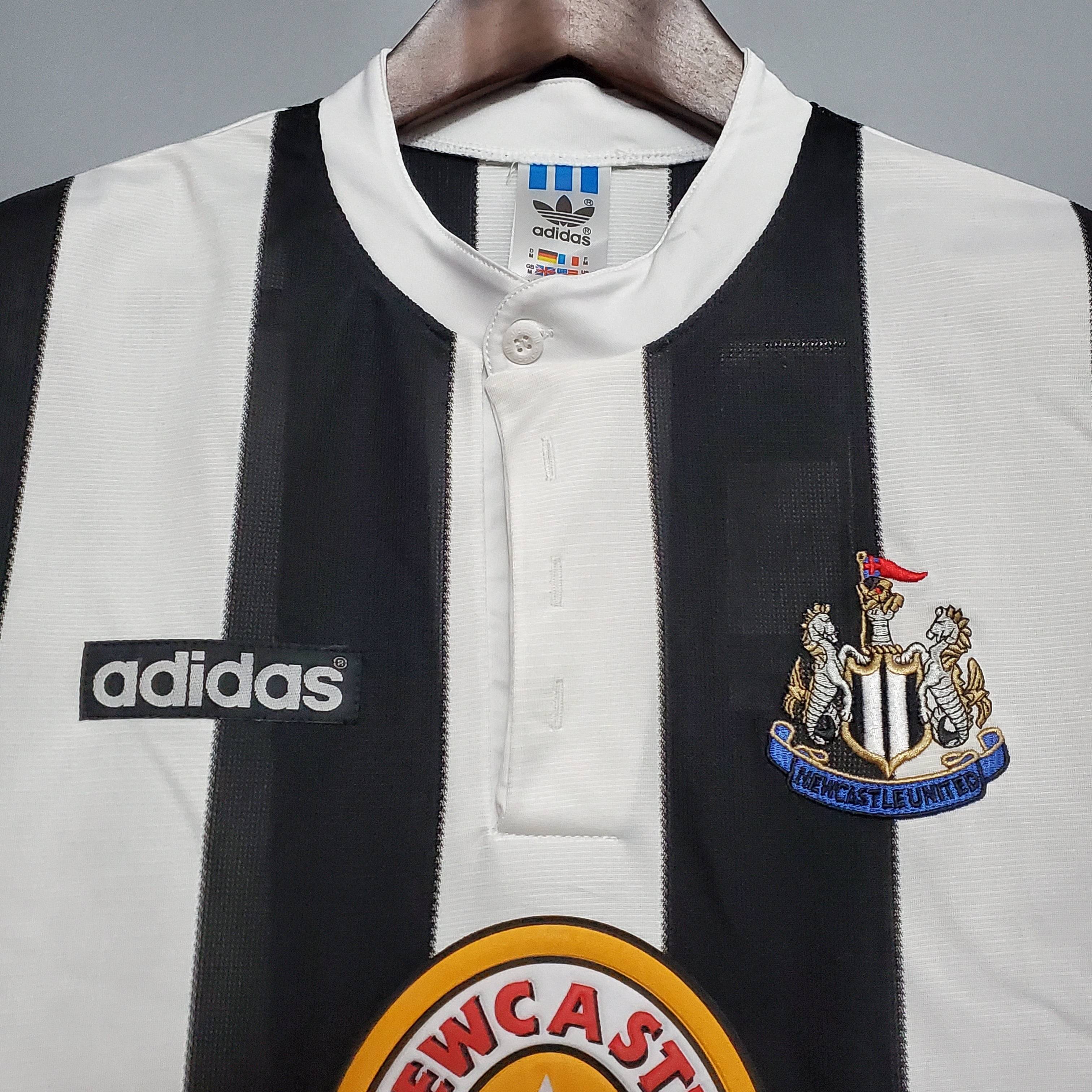 Newcastle United 1995-97 Retro Shirt – Fútbol Club Vintage