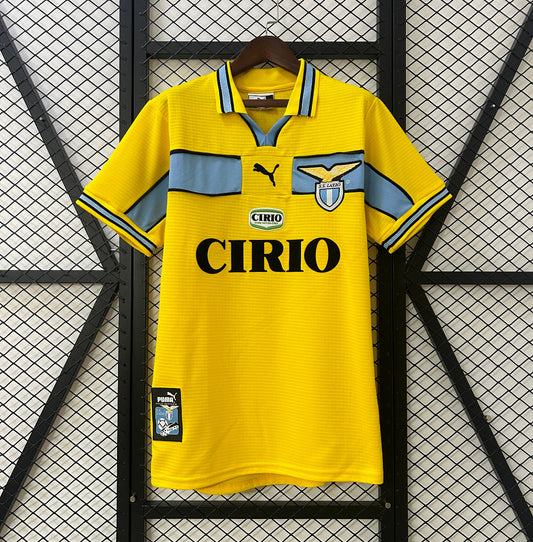 Camiseta Retro SS Lazio Visitante 3ª 1999-00