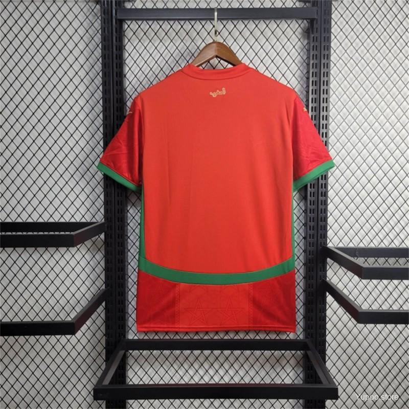Maillot extérieur du Maroc 2024-25