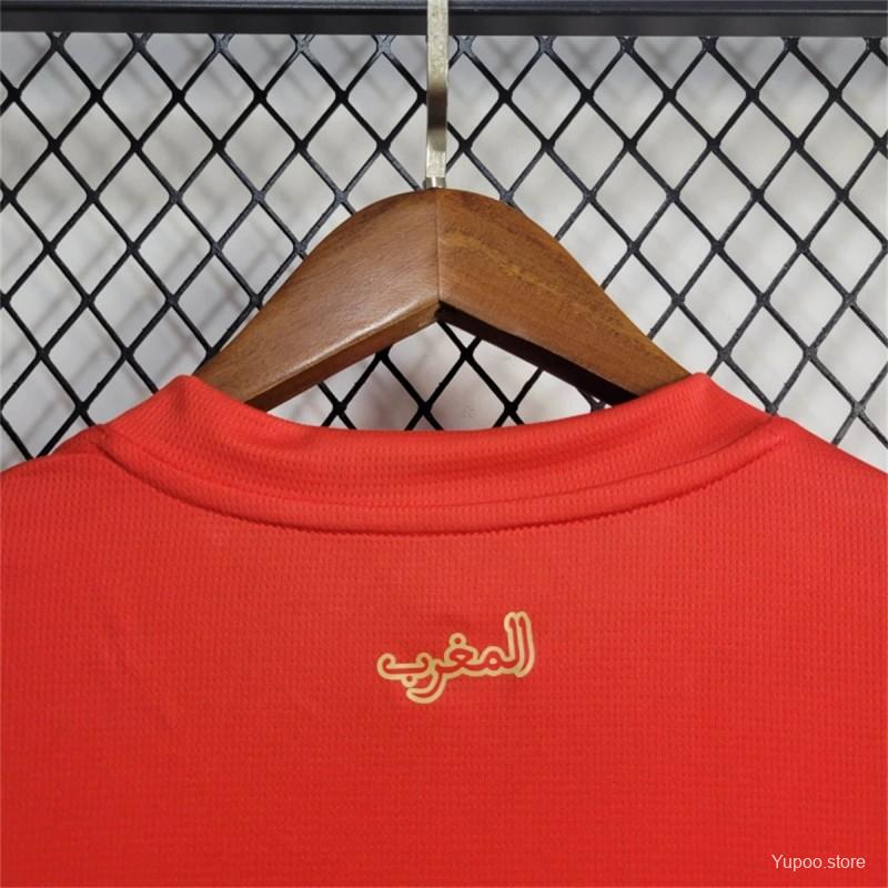 Maillot extérieur du Maroc 2024-25