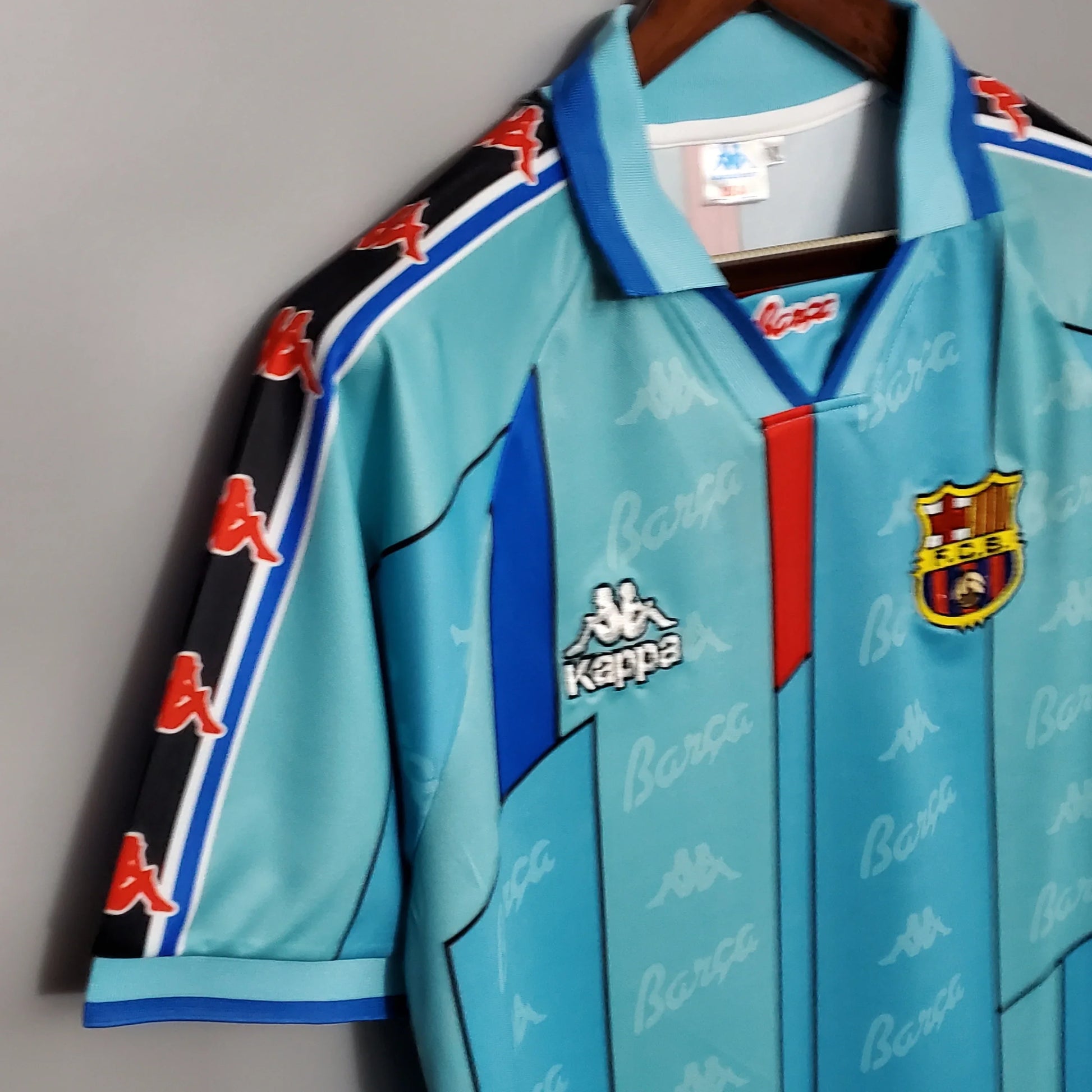 FC Barcelona 1996 - 1997 Away football shirt jersey Kappa size XL FC Barcelona 1996 - 1997 Away football shirt jersey Kappa size XL