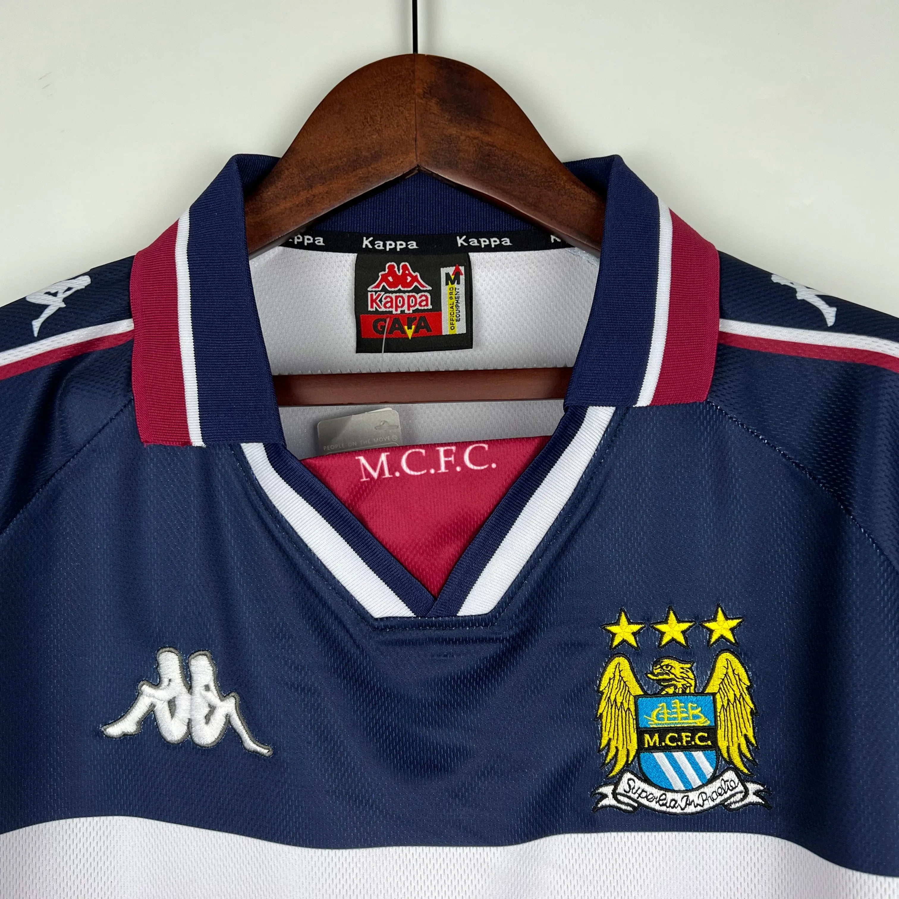 Manchester City FC Away Retro Shirt 1997-98 – Fútbol Club Vintage