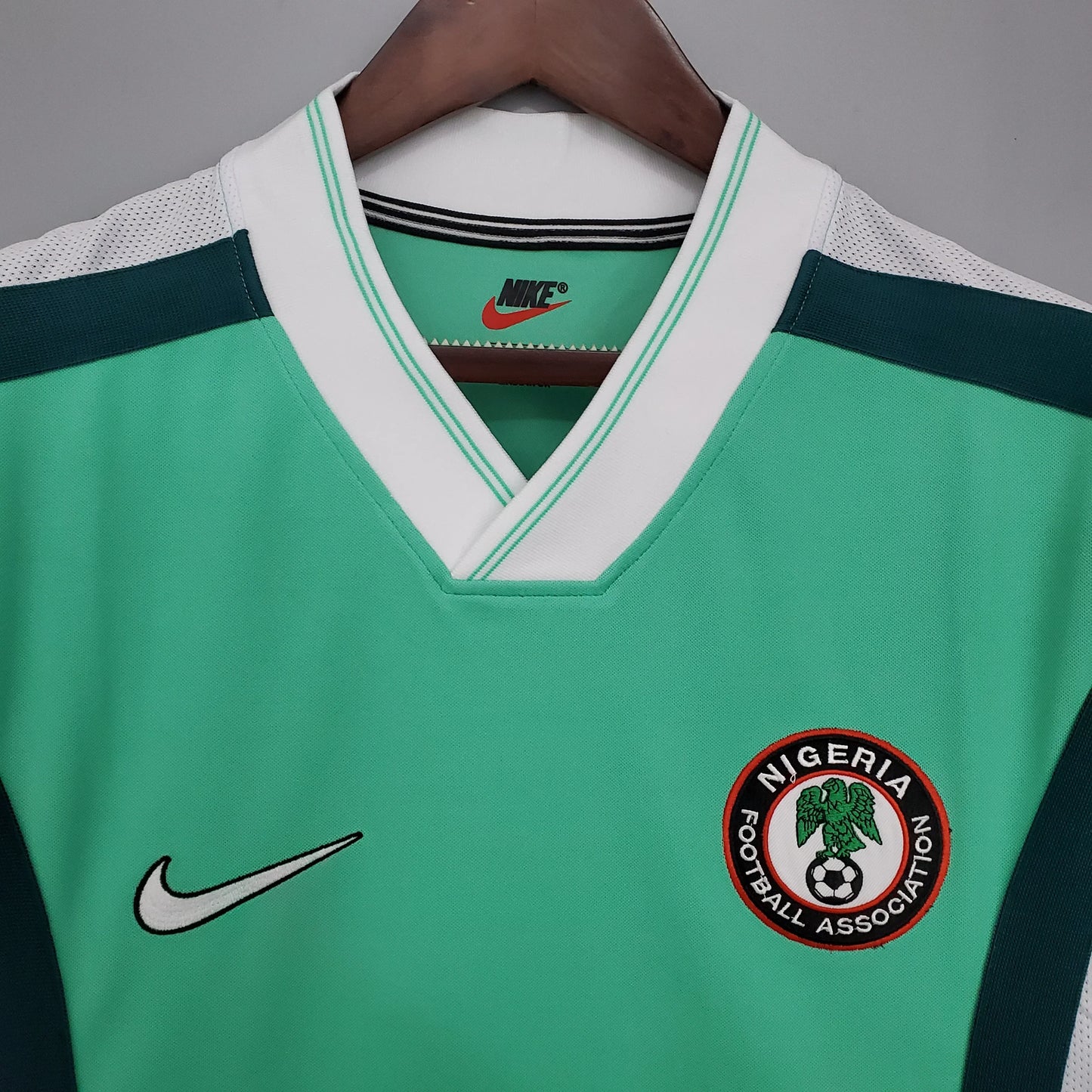 Maillots rétro de l'équipe nationale du Nigeria | Style africain et légende verte – Fútbol Club Vintage Maillots rétro de l'équipe nationale du Nigeria | Style africain et légende verte – Fútbol Club Vintage