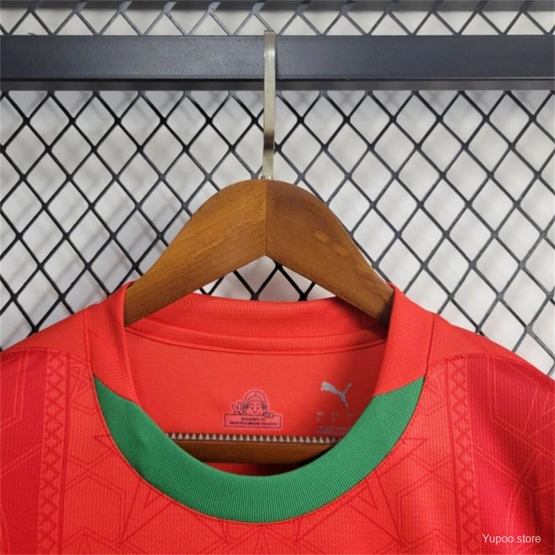 Maillot extérieur du Maroc 2024-25
