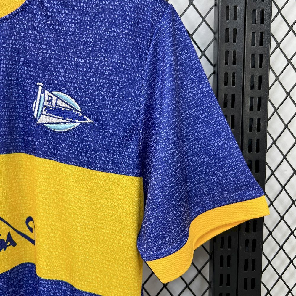 Camiseta Retro Deportivo Alaves FINAL UEFA  2000-01