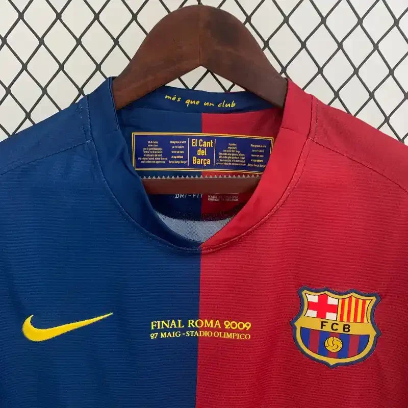 FC Barcelona 2008-09 Retro Long Sleeve Shirt – Fútbol Club Vintage FC Barcelona 2008-09 Retro Long Sleeve Shirt – Fútbol Club Vintage