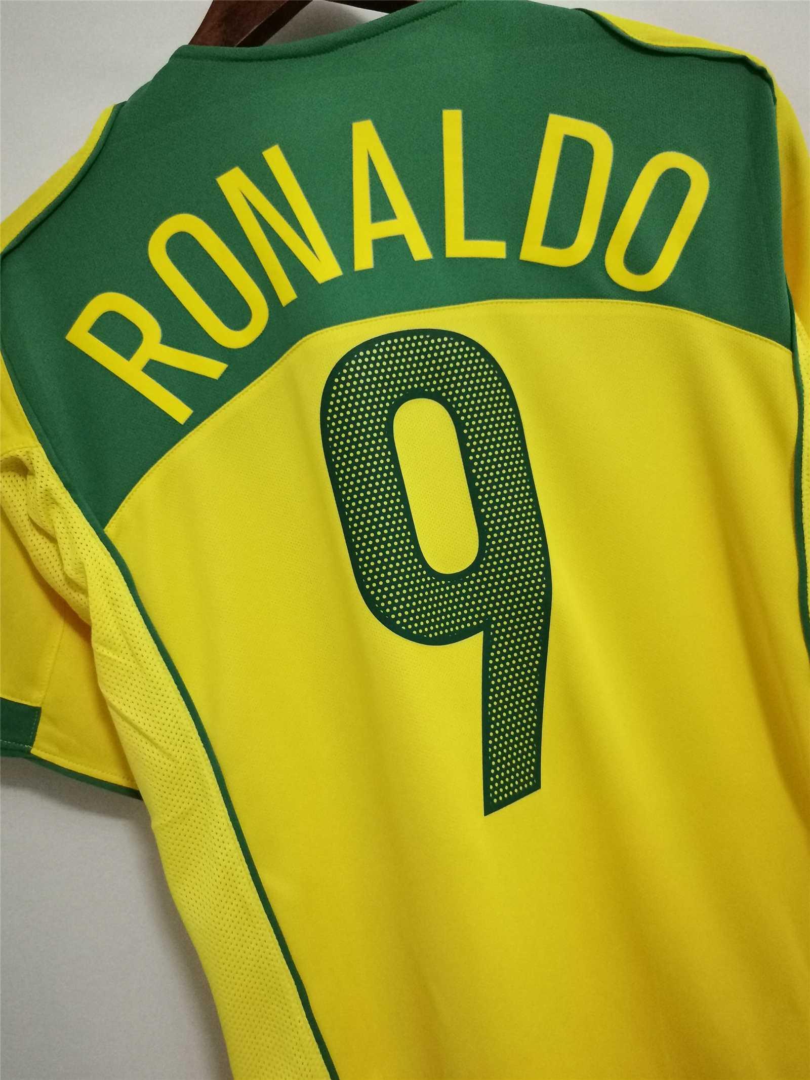 BRA盤79年オリジ！Ronaldo Reseda/Same Foot Collectors Camiseta local de Brasil 2004 Ronaldo