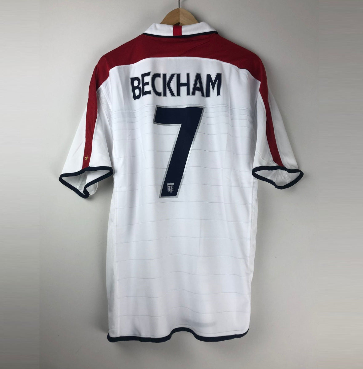 Maillot rétro Beckham Angleterre 2004