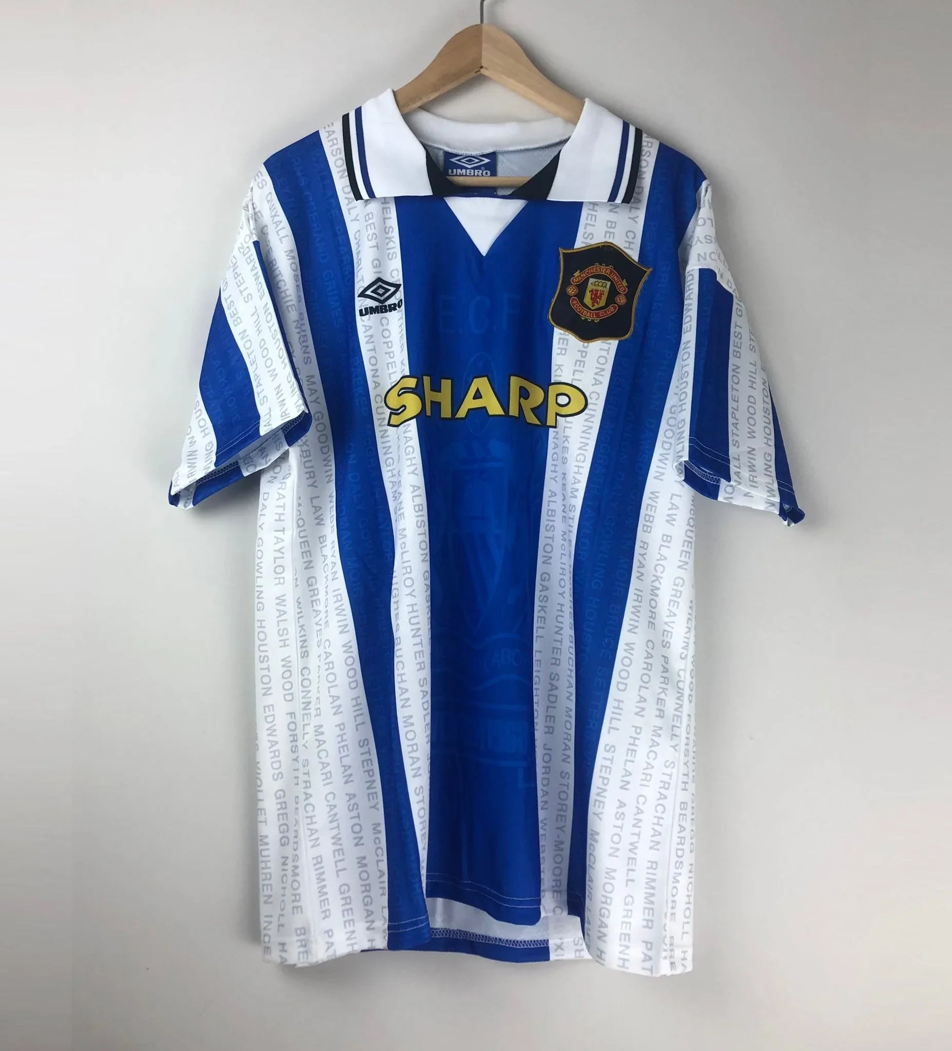 Camiseta Manchester United Third 1994-96 Cantona #7 Umbro Retro