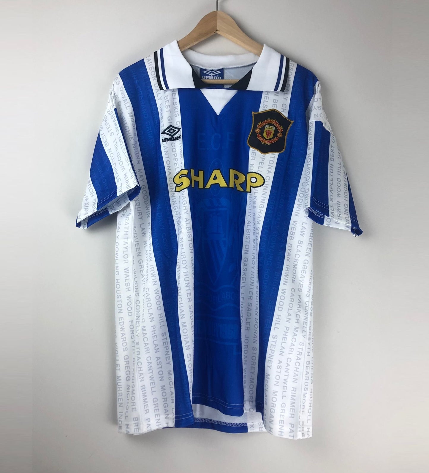 Camiseta Retro Cantona Manchester United FC Visitante 1994-95
