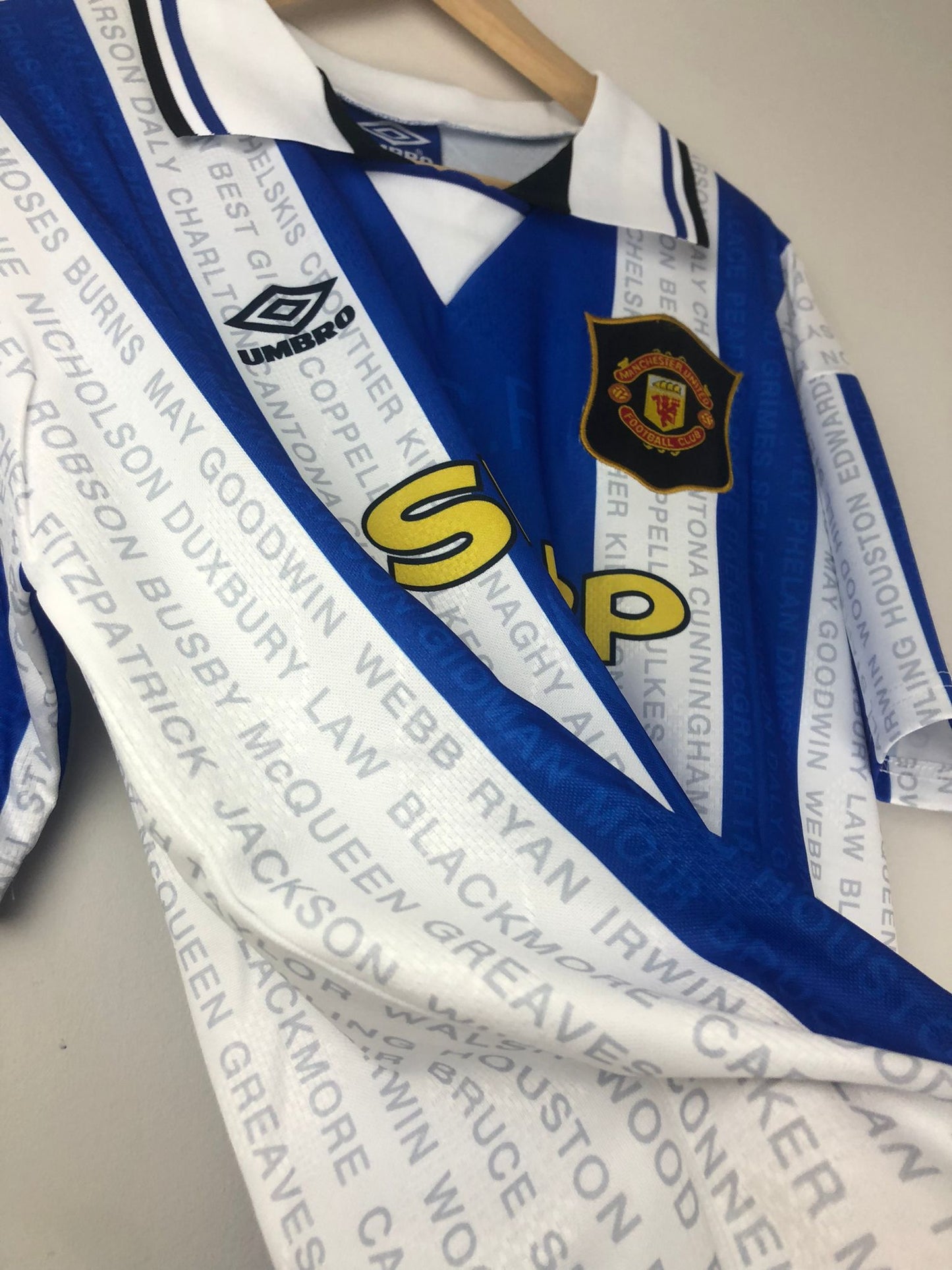 Camiseta Retro Cantona Manchester United FC Visitante 1994-95