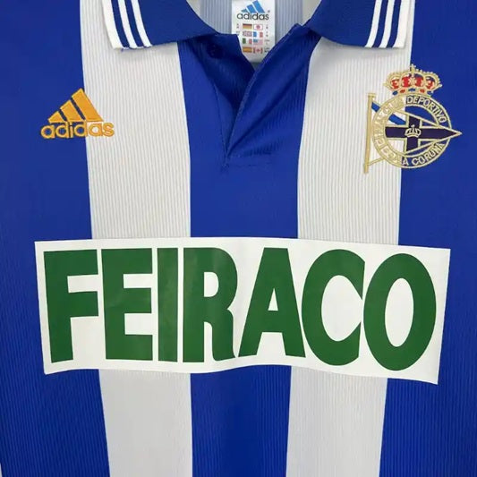 Camiseta Retro Deportivo de La Coruña 1999-00