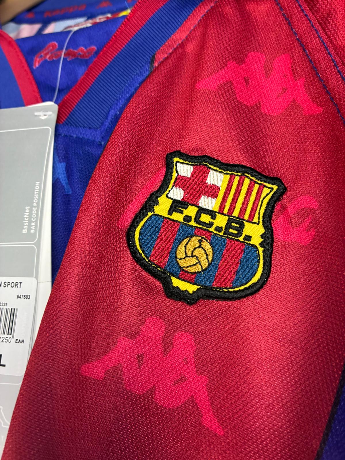 Maillot rétro Ronaldo Barcelone 1996-97