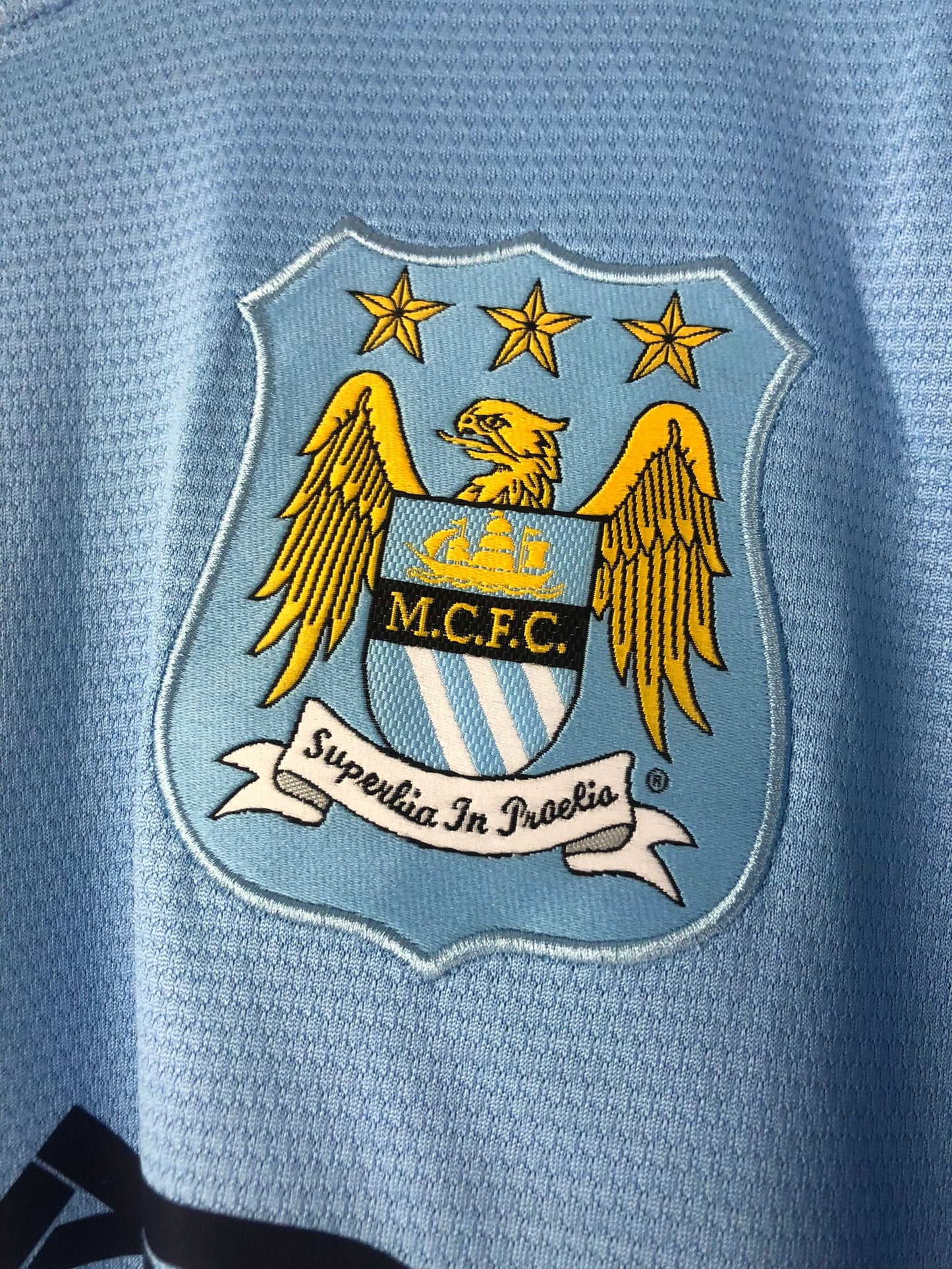 Camiseta Retro Kun Agüero Manchester City FC 2013-14