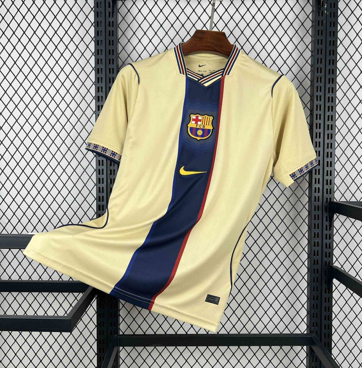 FC Barcelona Away Jersey Beige 2025-26