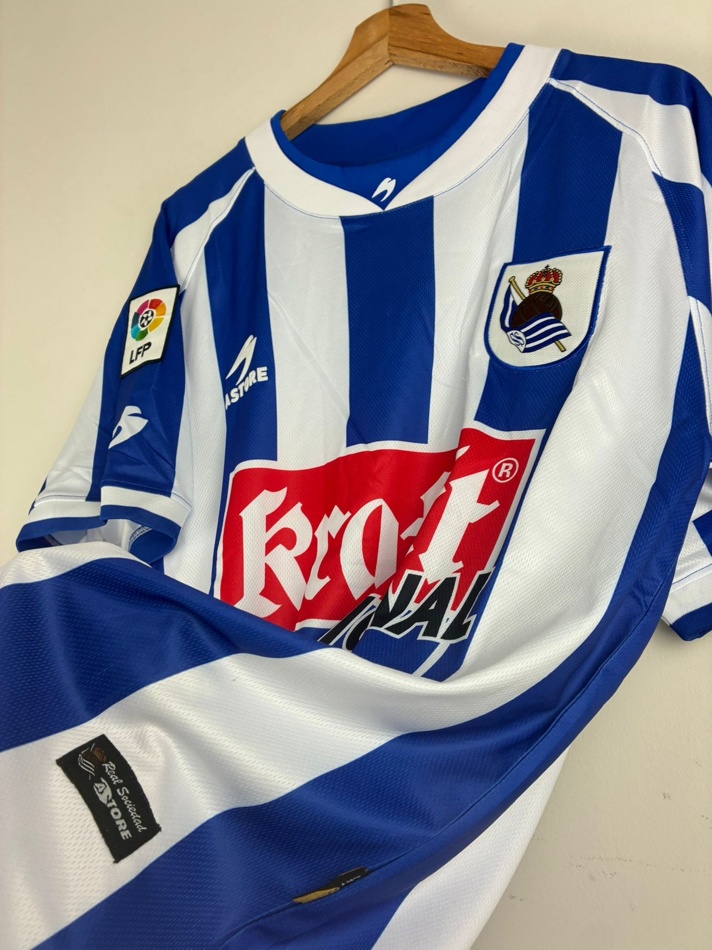 Maillot rétro Real Sociedad 2002-03