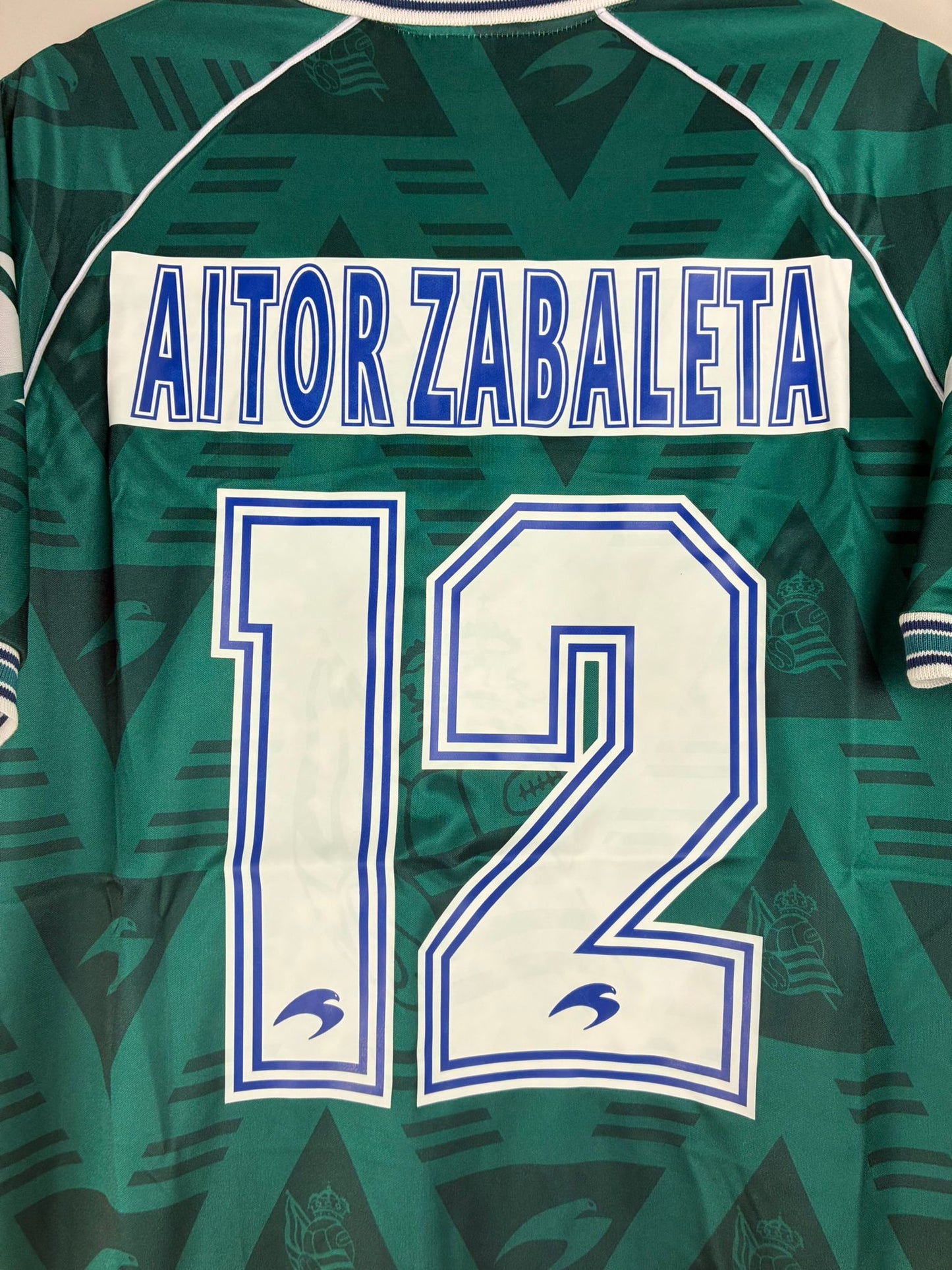 Camiseta Retro Real Sociedad Visitante 1995-96 Aitor Zabaleta