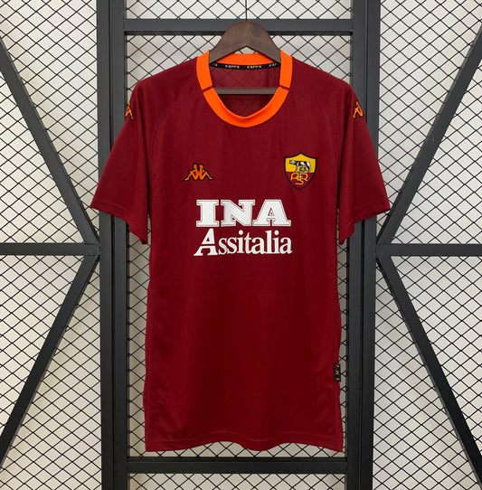 Camiseta Retro AS Roma 2000-01