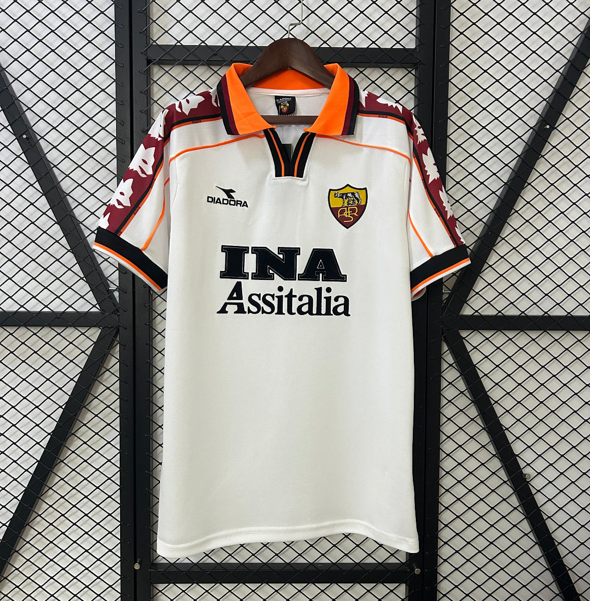 Camiseta Retro AS Roma Visitante 1998-99