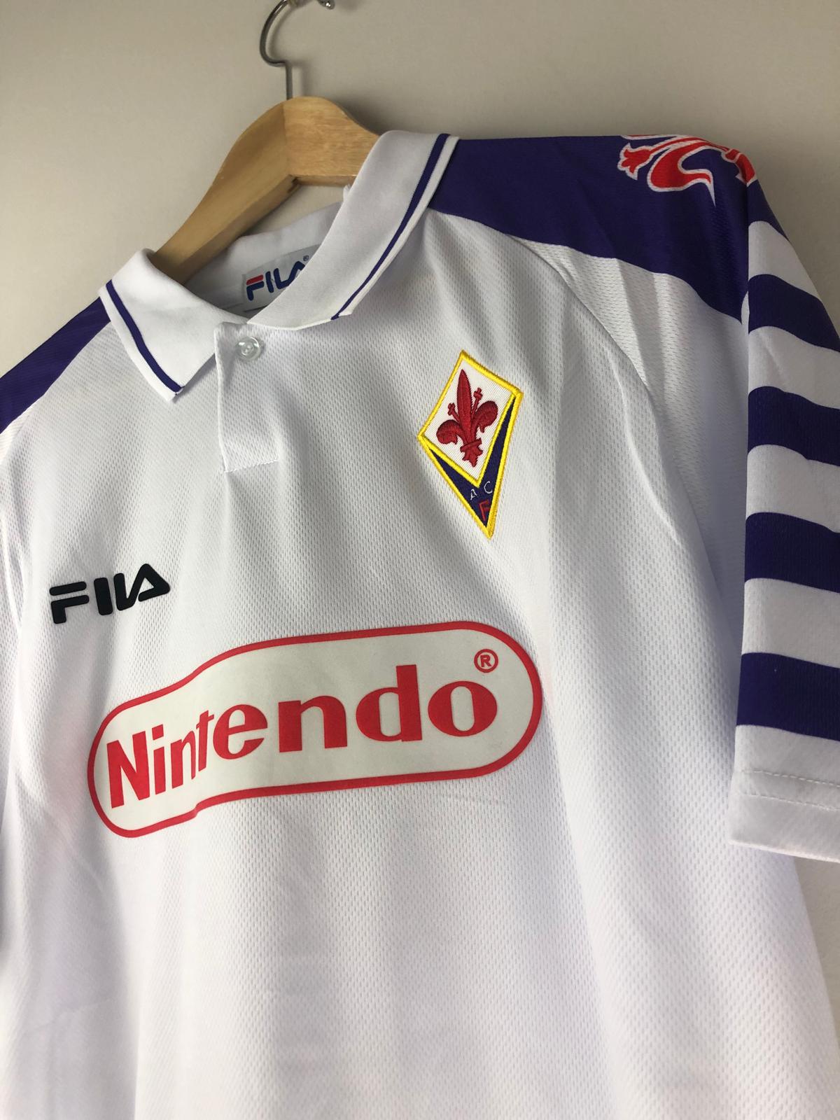 Camiseta Retro Batistuta ACF Fiorentina Visitante 1998-99