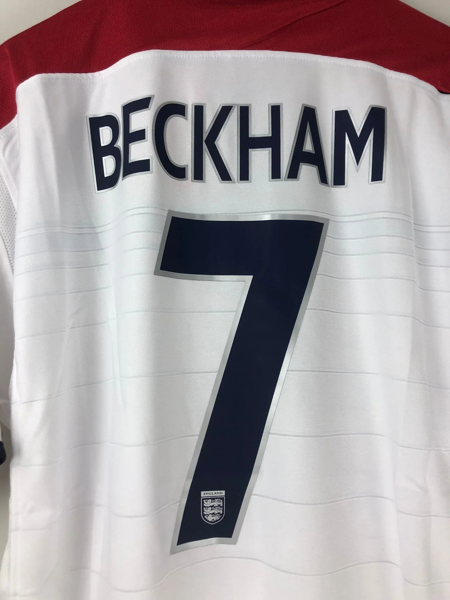 England 2004 David Beckham Shirt – Umbro Euro Cup Vintage - Free