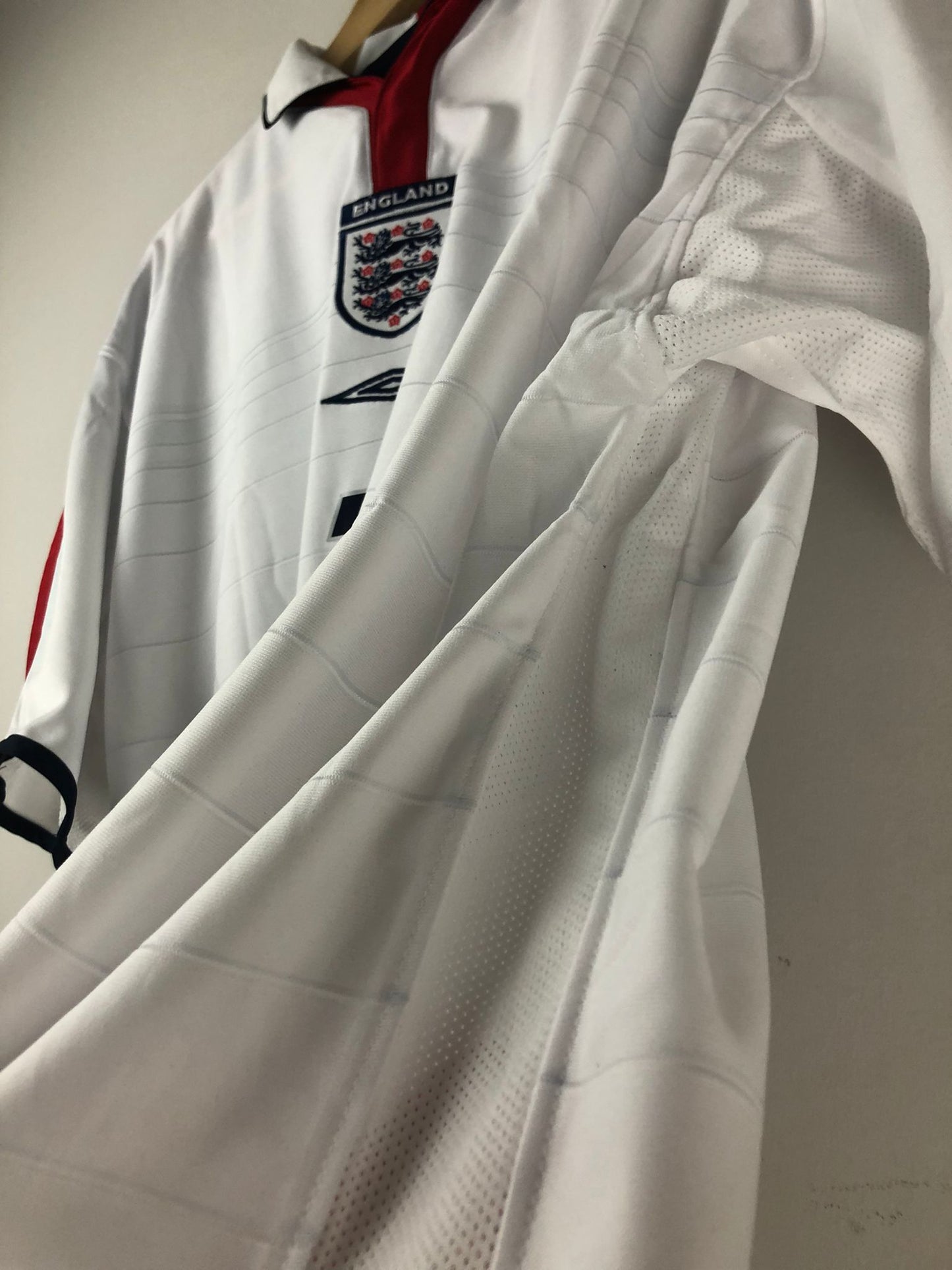 Maillot rétro Beckham Angleterre 2004