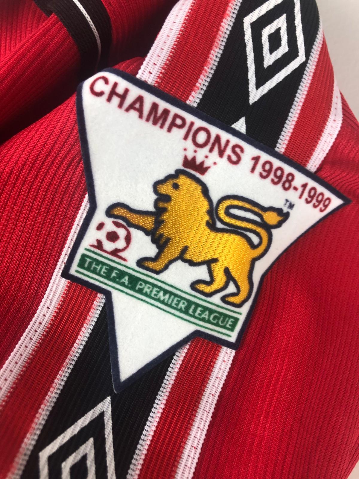 Camiseta Retro Beckham Manchester United FC 1998-99