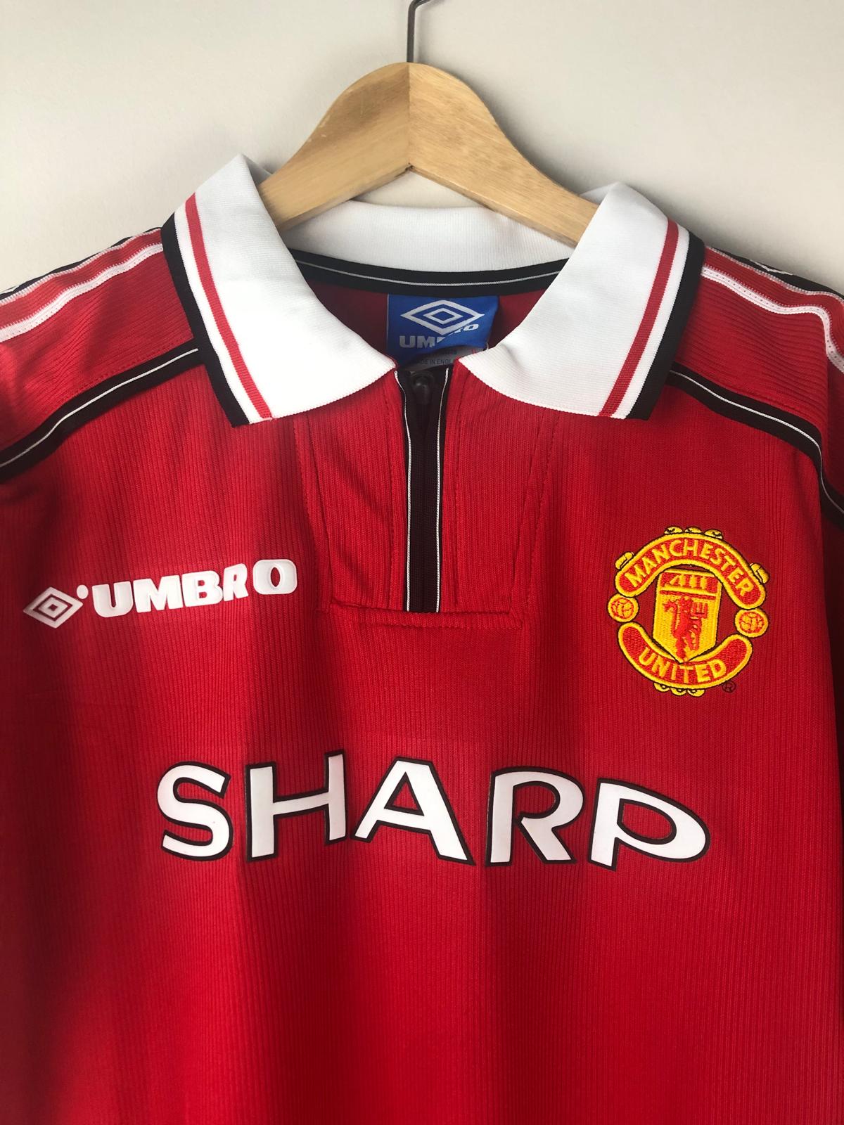 Camiseta Retro Beckham Manchester United FC 1998-99