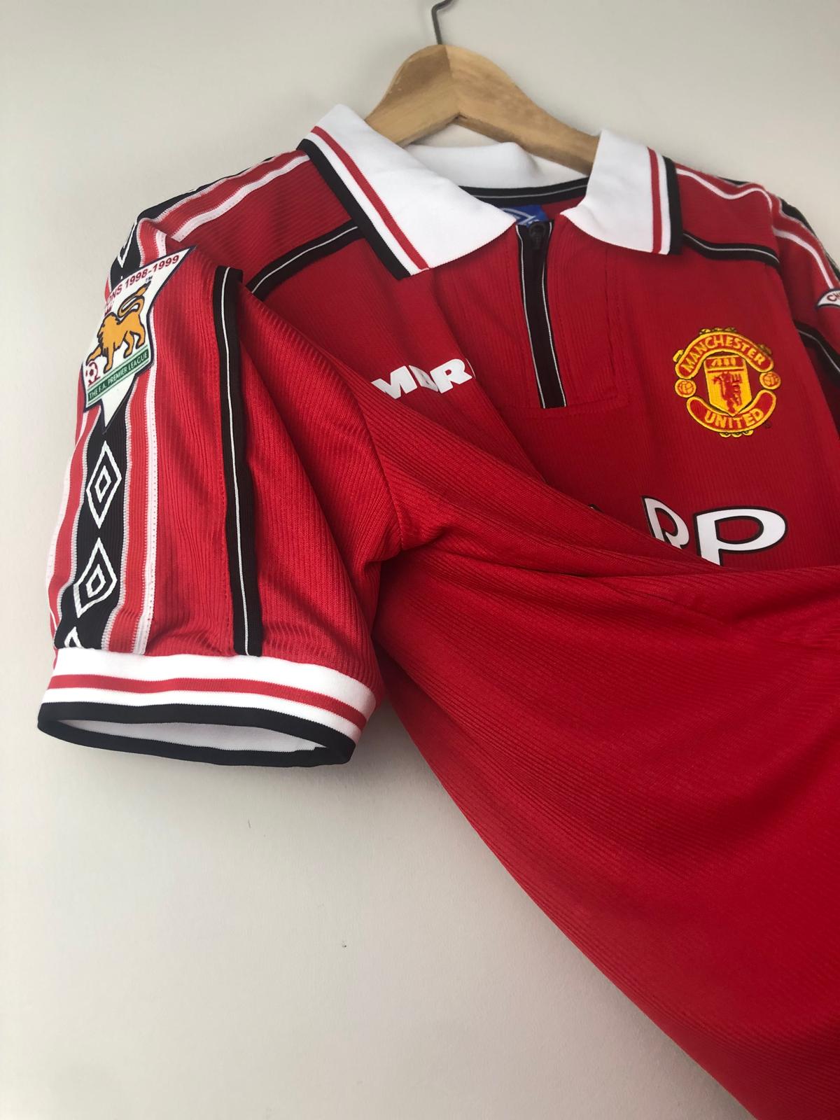 Camiseta Retro Beckham Manchester United FC 1998-99
