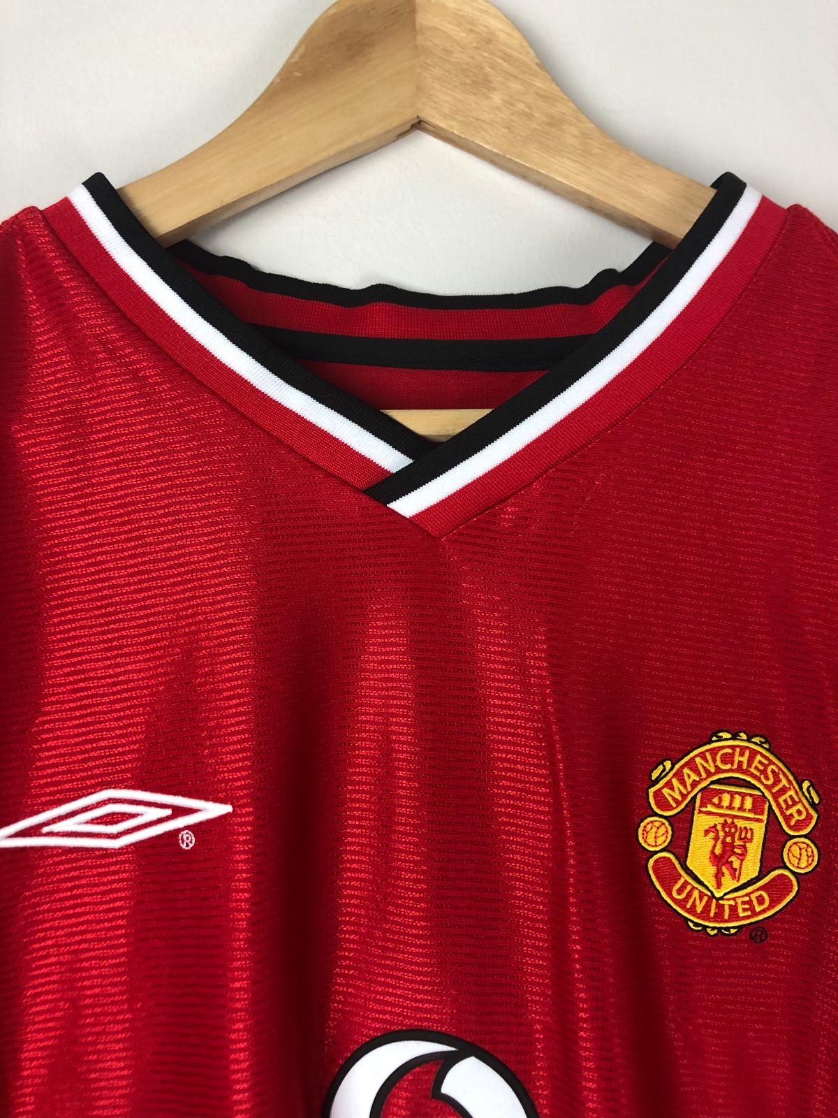 Camiseta Retro Beckham Manchester United FC 2000-01