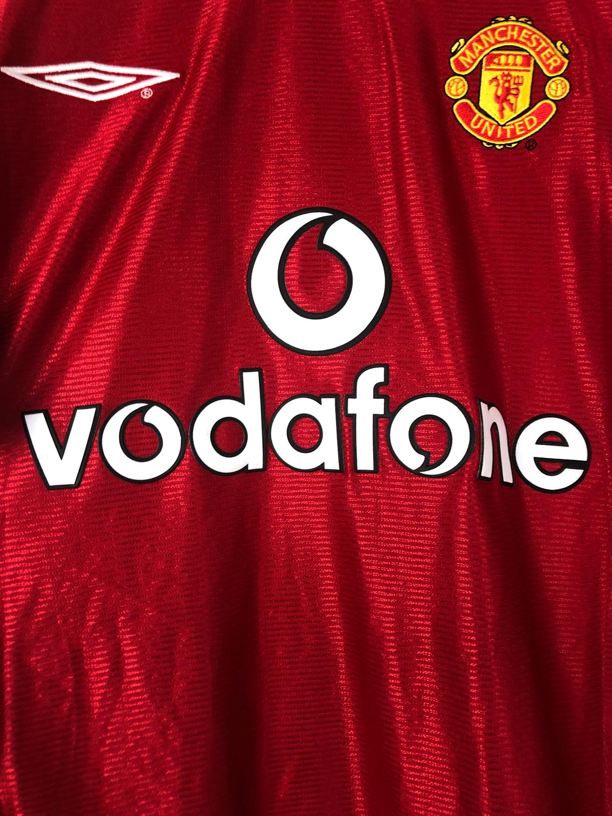 Camiseta Retro Beckham Manchester United FC 2000-01