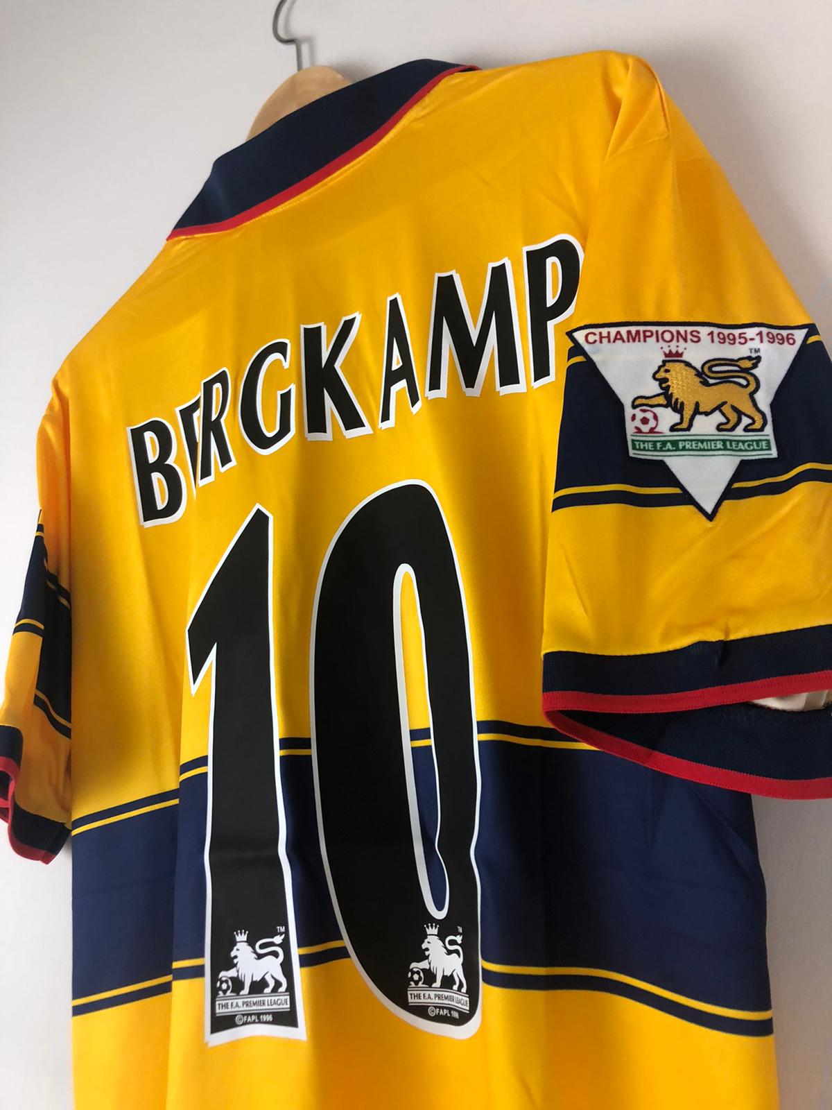 Camiseta Bergkamp Arsenal FC Visitante 1998-99 Retro