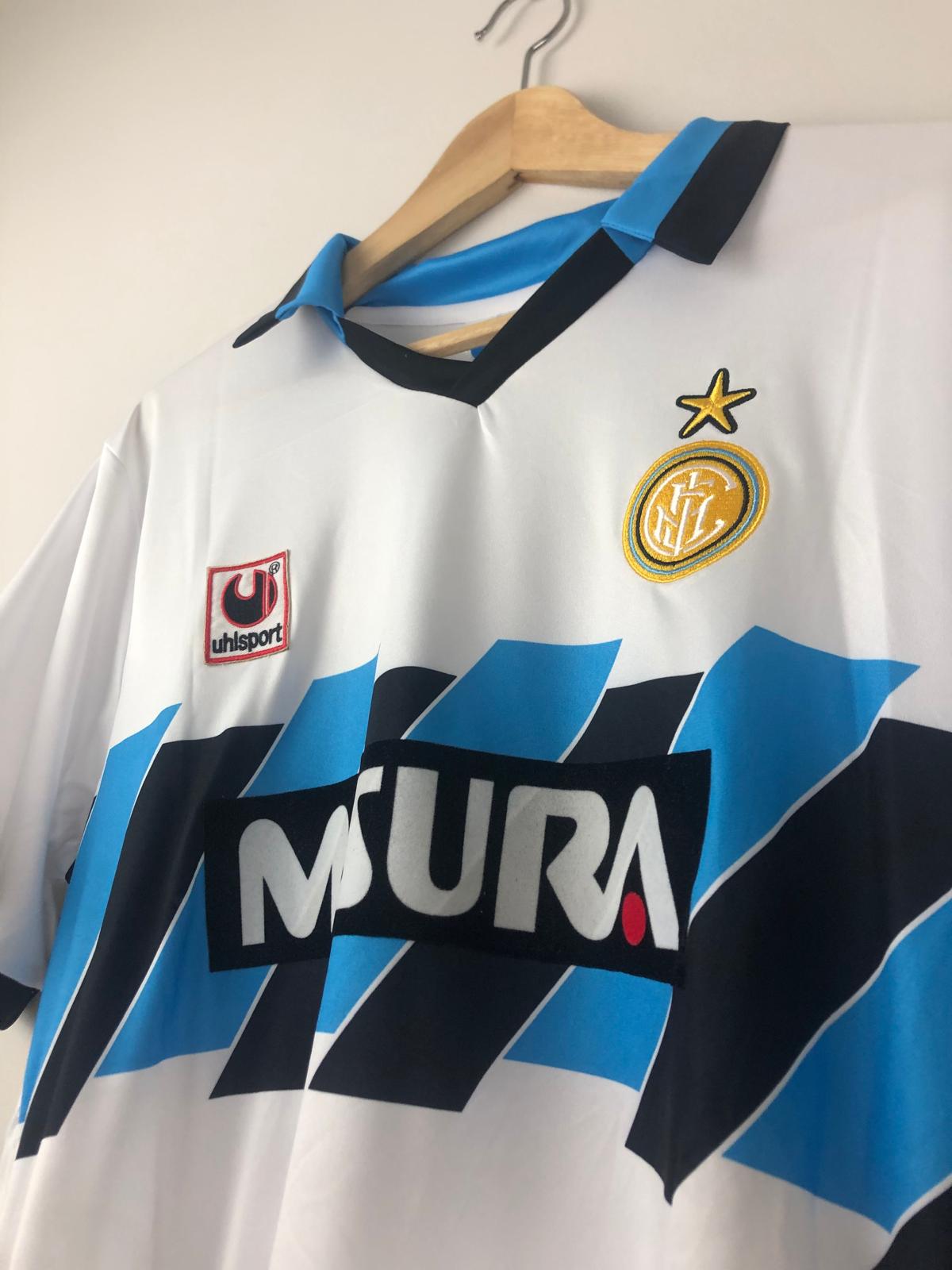 Camiseta Retro Brehme  Inter Milán Visitante 1990-91
