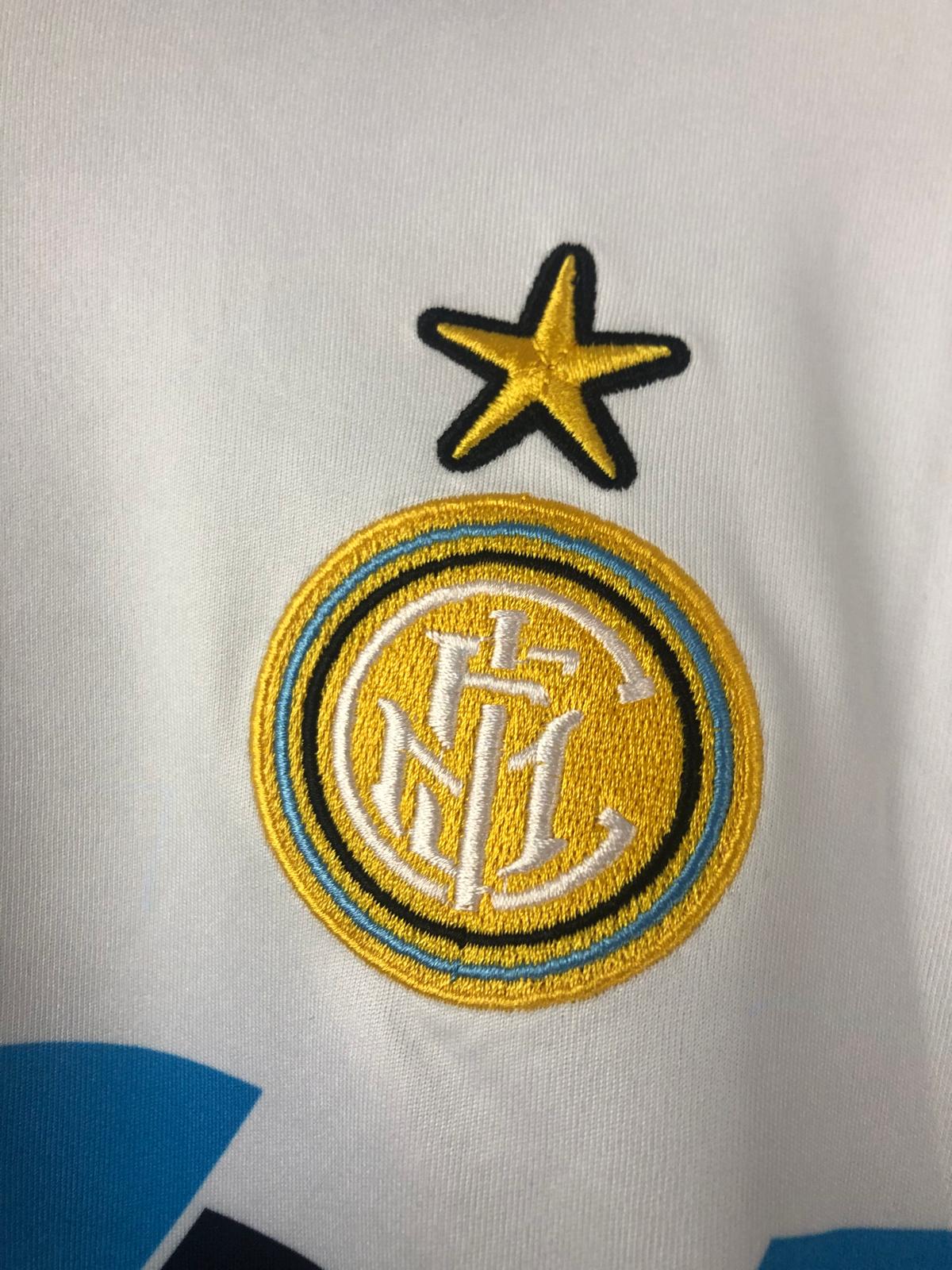 Camiseta Retro Brehme  Inter Milán Visitante 1990-91