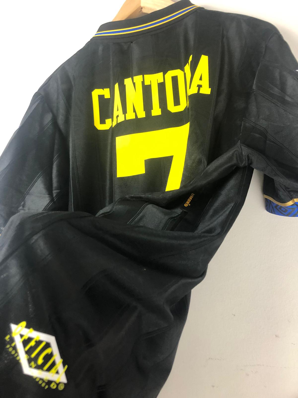 Camiseta Retro Cantona Manchester United FC Visitante 1993-95